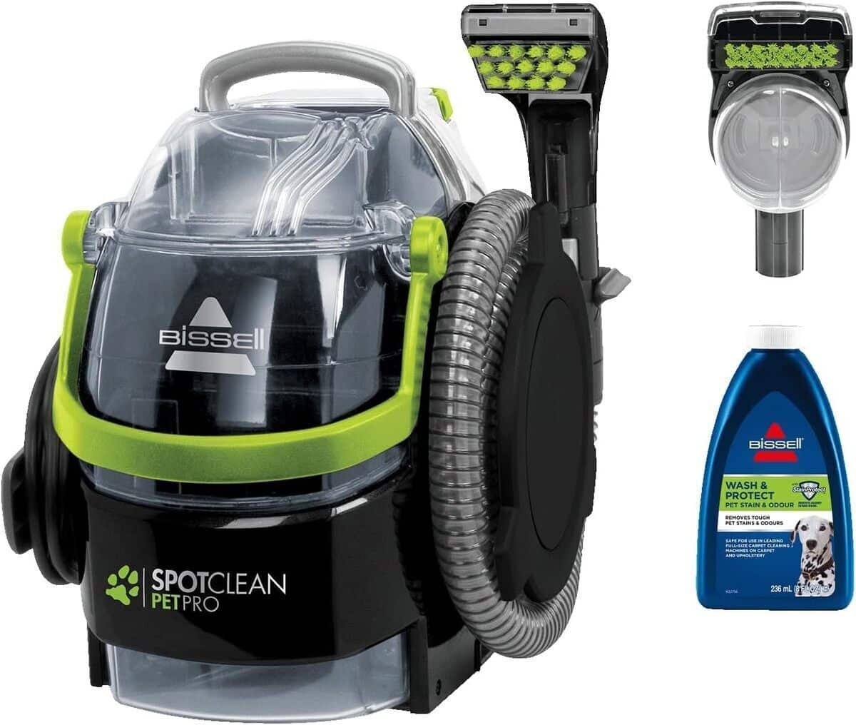 Test : bissell SpotClean pet pro, shampouineuse 750W pour propriétaires d'animaux