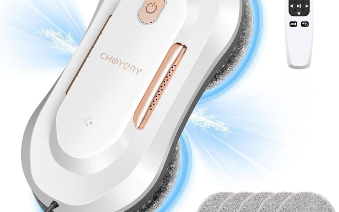 Test du CHOVERY CL-3 : robot nettoyeur de vitre puissant et innovant