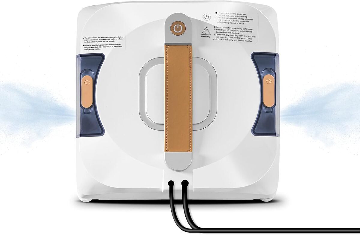 Test du robot nettoyeur de vitres Dual Spray : efficacité et innovation