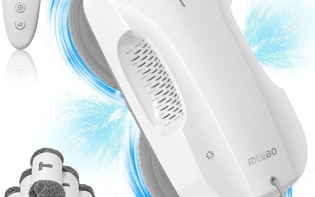 Test iDEEBO E300 : robot nettoyeur de vitres intelligent et efficace